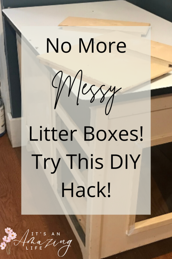 DIY Cat Litter Box Hideaway
